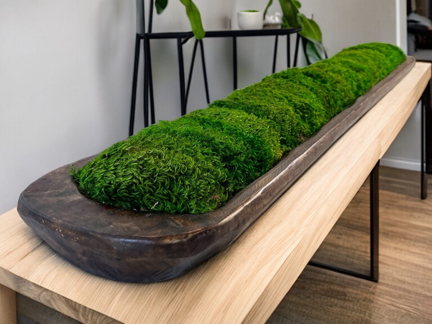 Bol en bois rustique de 40 po