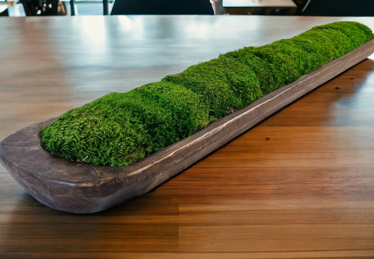 Bol en bois rustique de 40 po