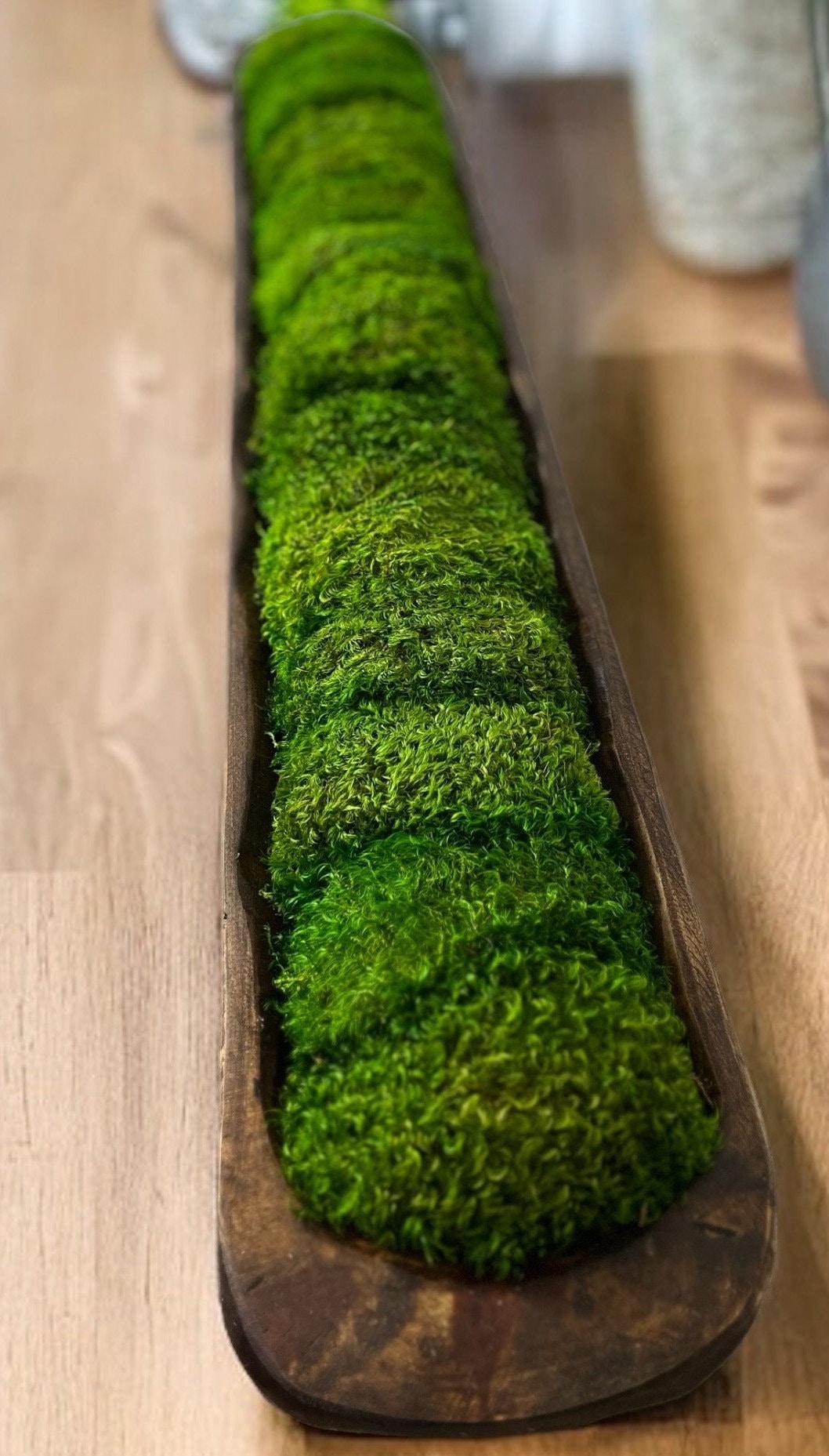 Bol en bois rustique de 40 po