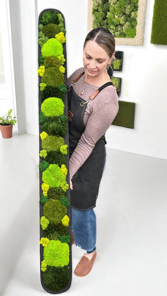 60" Preserved Moss Centerpiece