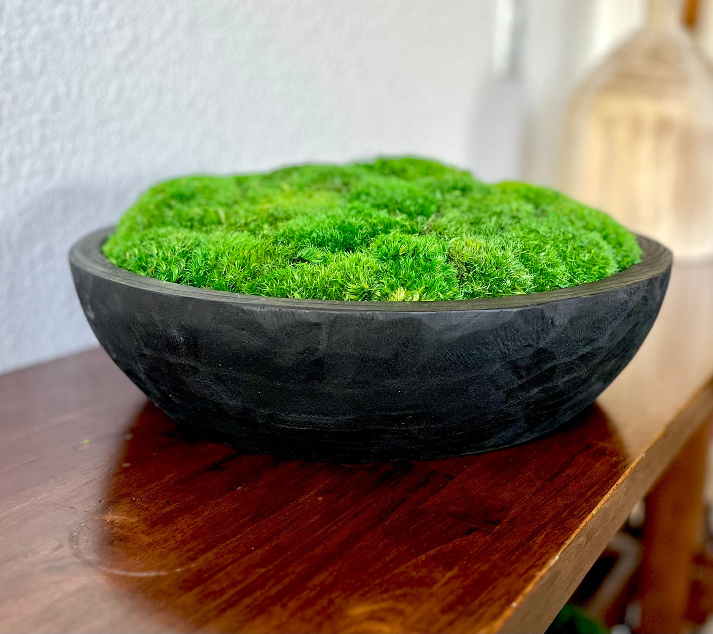 15.5" Extra Large Round Moss Bowl