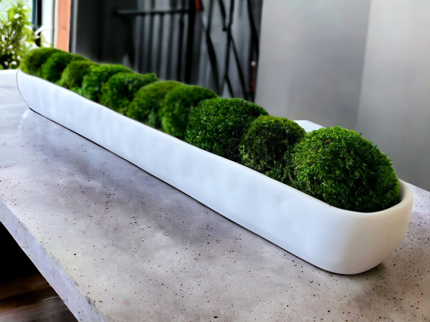 36" Extra Long Tina Frey Resin Bowl