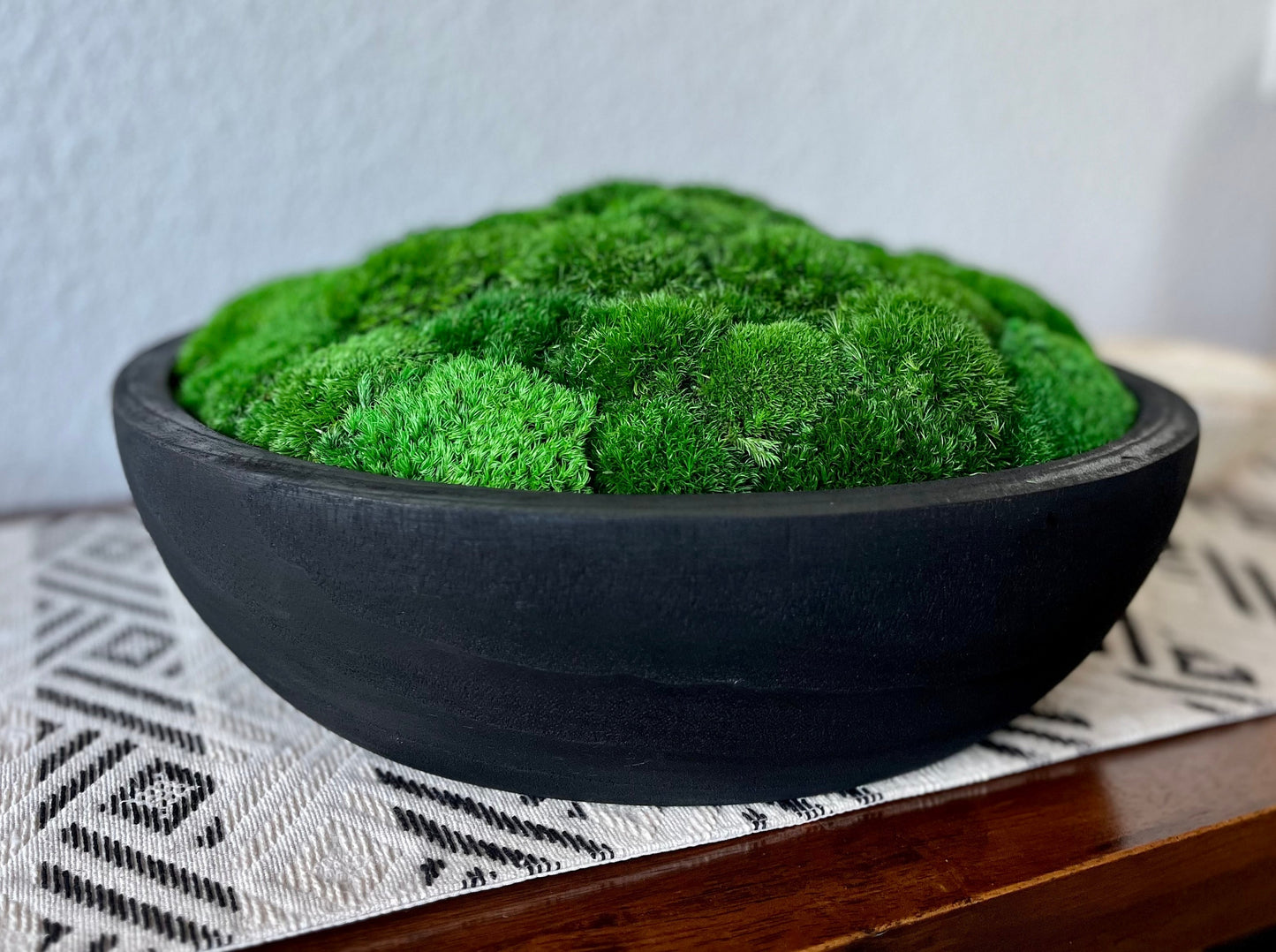 15.5" Extra Large Round Moss Bowl