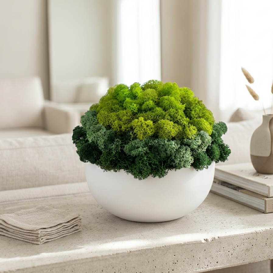 Ceramic Moss Bowl